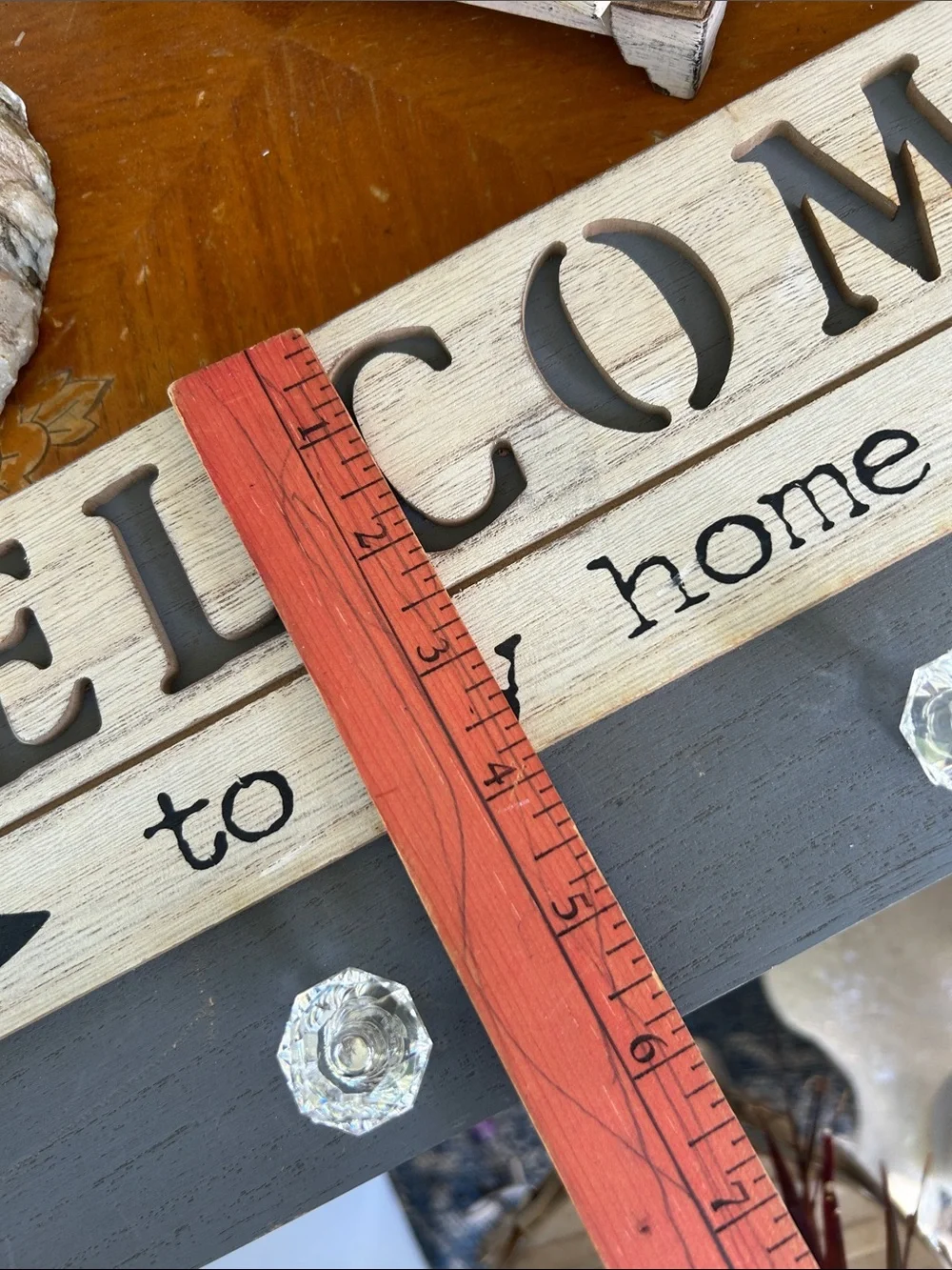 Welcome to My Home Wall Sign